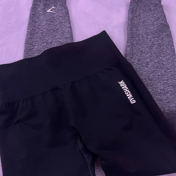 Gymshark Other - Gymshark gray and black leggings